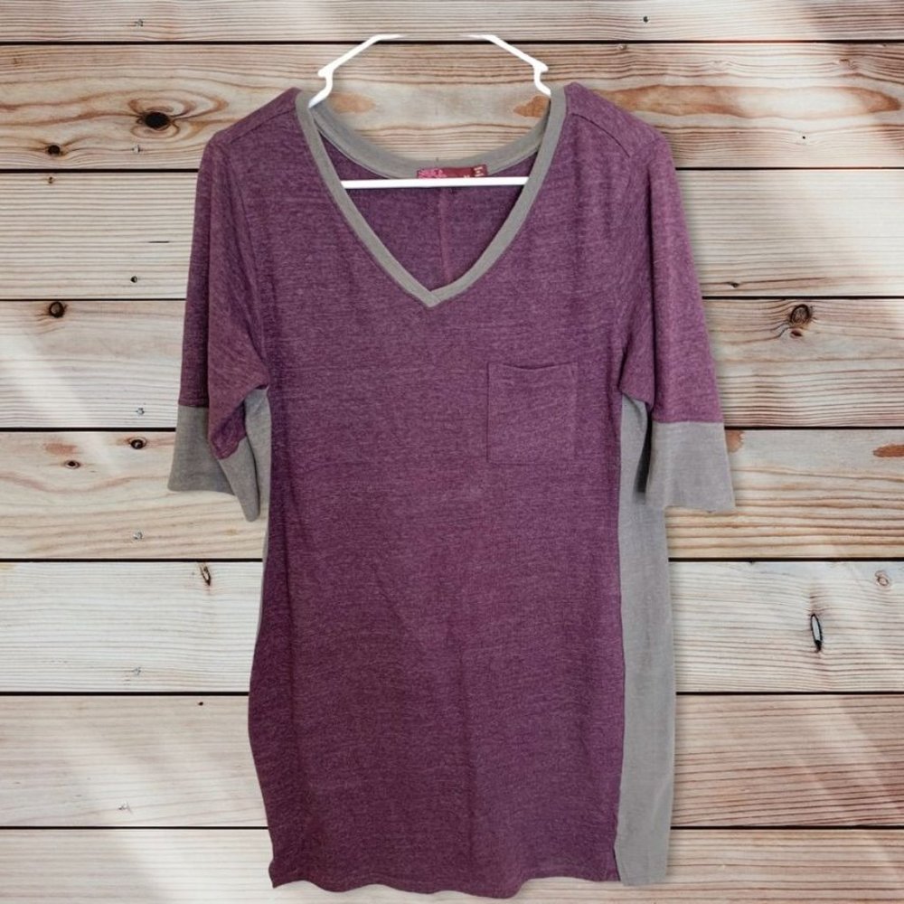 Prana Purple and Gray Women's Dress